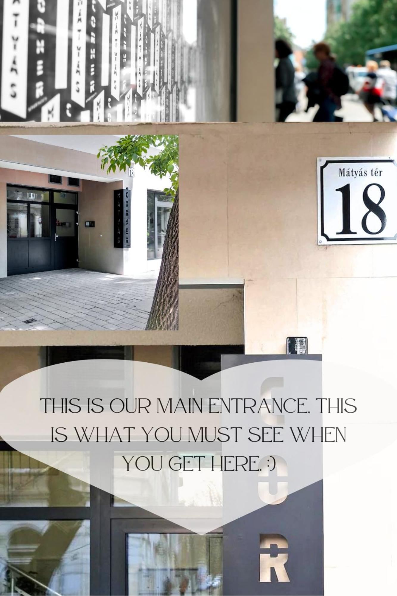 Matyas Corner Apartments Green Square Studio Apartment II Budapesta Exterior foto